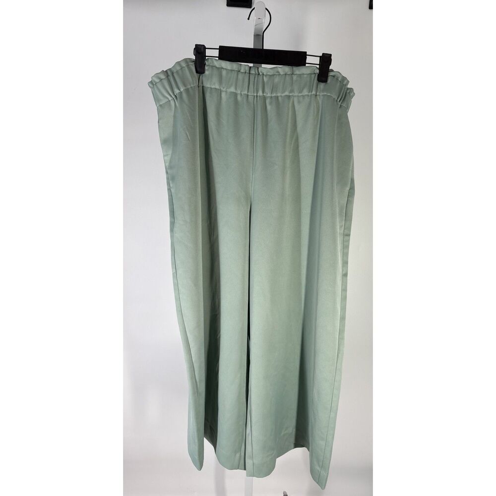 Ann Taylor Wide-Leg Pull-On Trousers